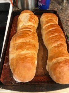 Homemade bread 
