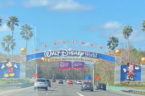 The entrance to Walt Disney World