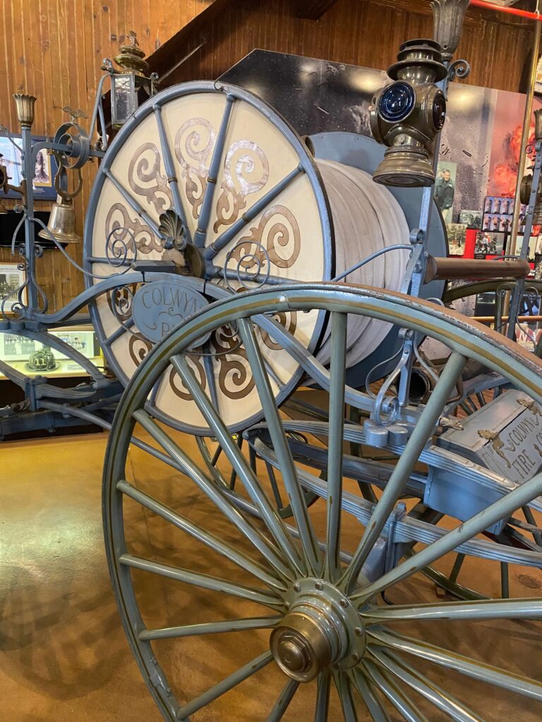 Fire Wagon from the Fireman's Hall Museum in Philadelphia